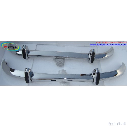 Saab 96 Longnose bumper ( 1965 – 1970 ) by stainless steel
